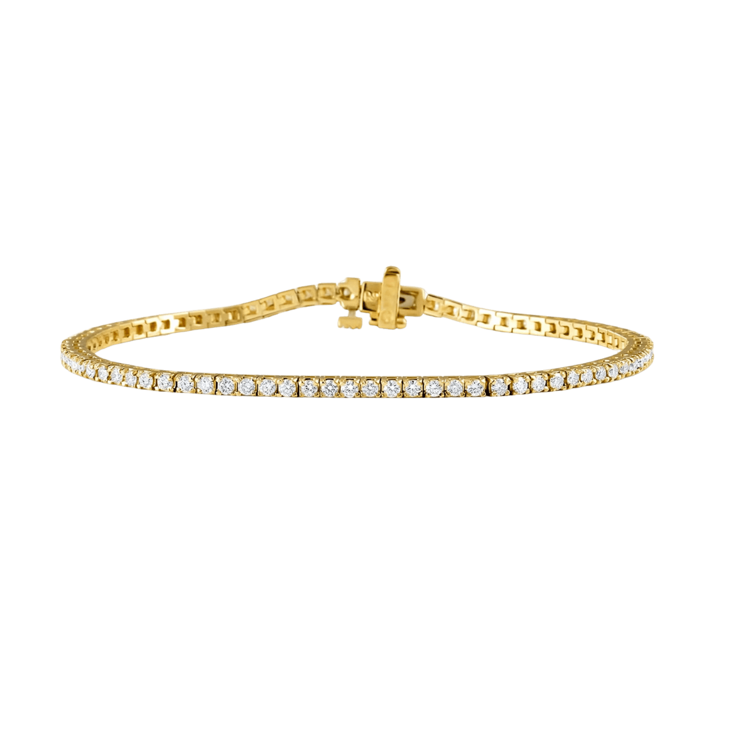 2MM Tennis Bracelet | White Gold (Copy) - Superior Stirling