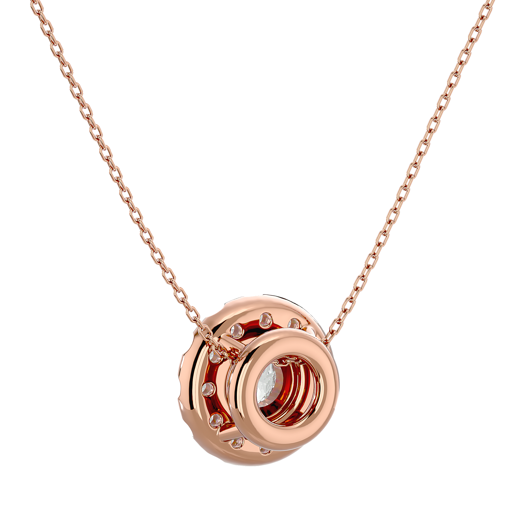 Montrose - Diamond Pendant - Rose Gold