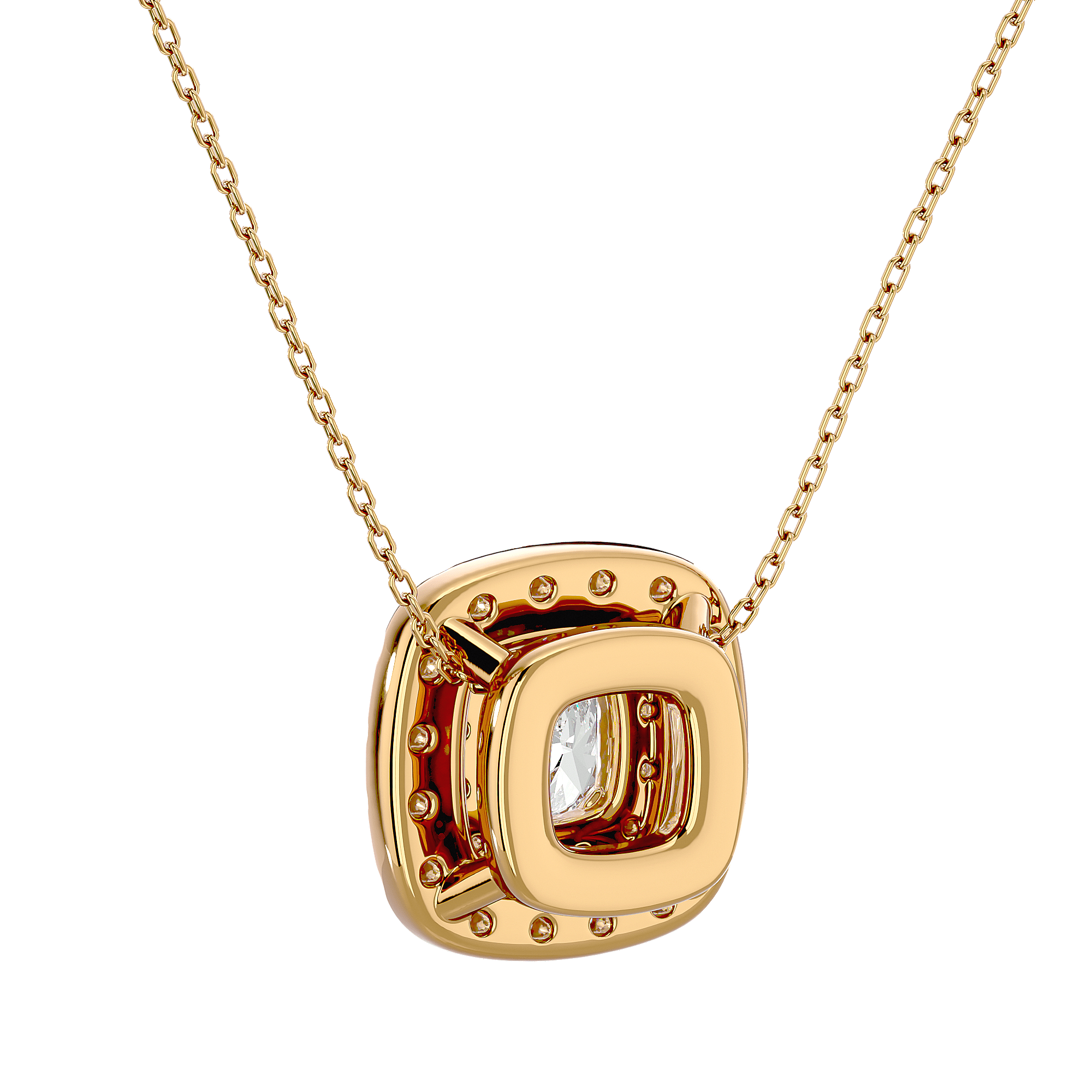 Artel - Diamond Pendant - Yellow Gold - Superior Stirling