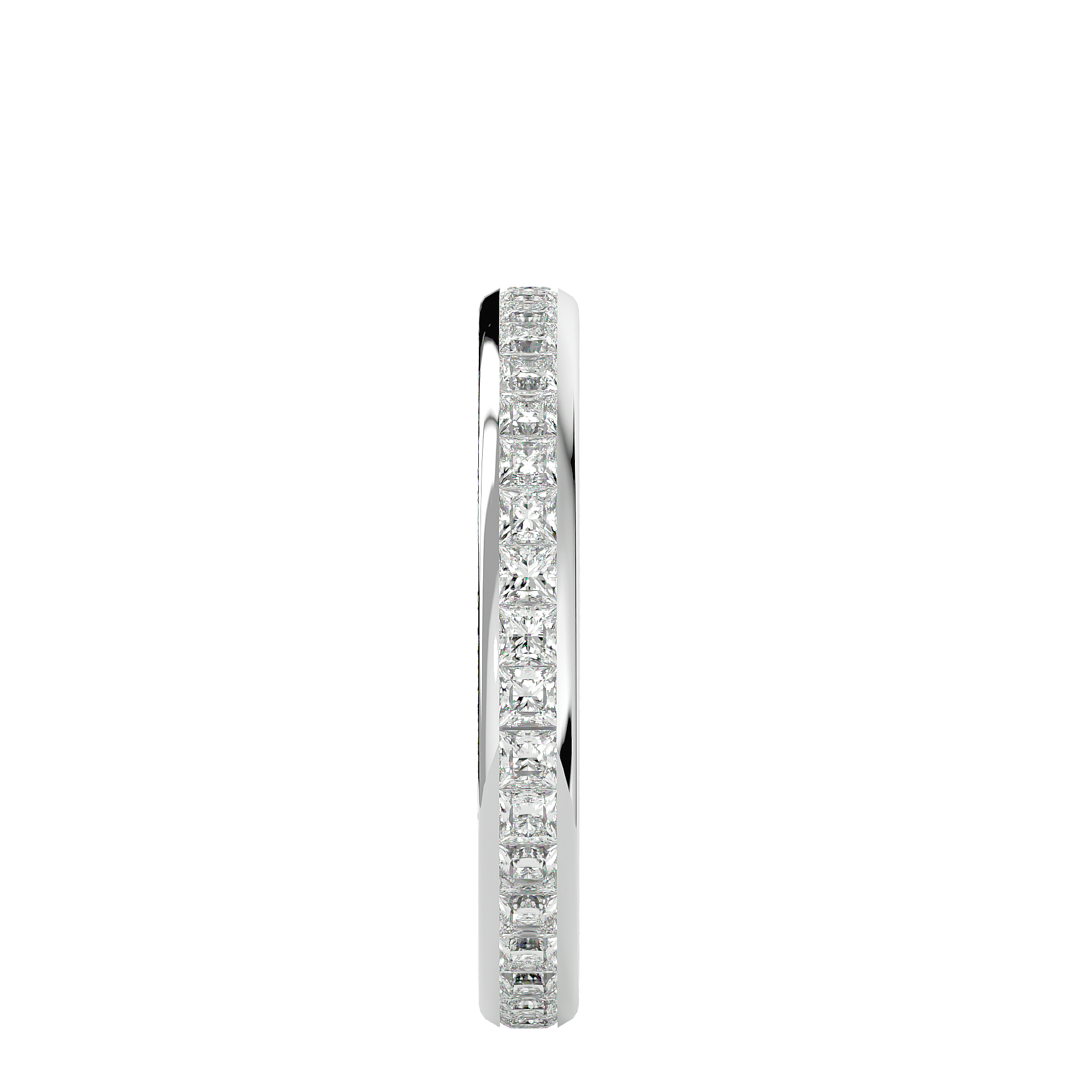 Ash - Diamond Eternity Ring - White Gold - Superior Stirling