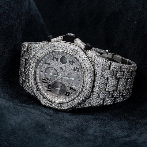 Audemars Piguet Royal Oak Offshore 25721ST Diamond Pave Set - Superior Stirling