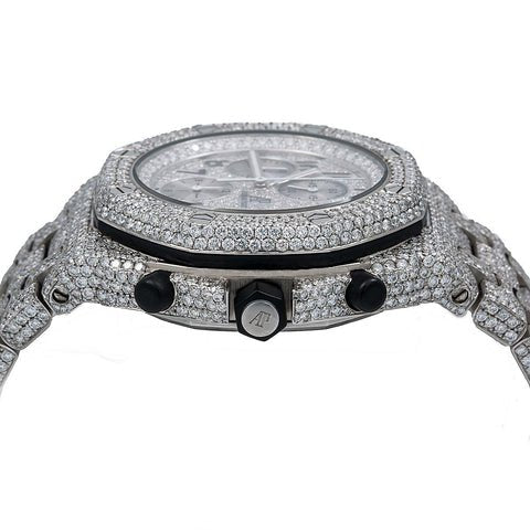 Audemars Piguet Royal Oak Offshore 25721ST Diamond Pave Set - Superior Stirling