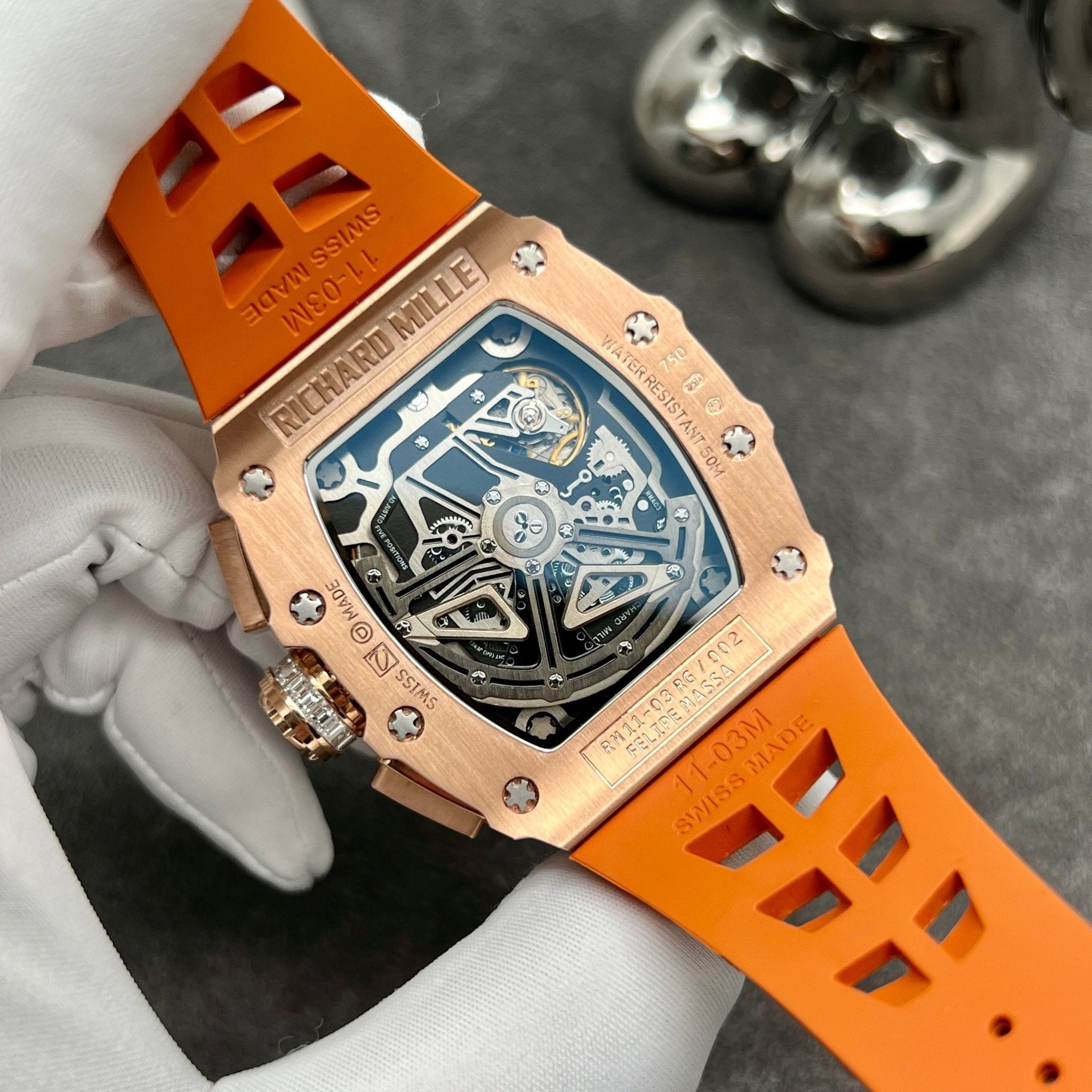 Customised Richard Mille 11 - 03M - Superior Stirling