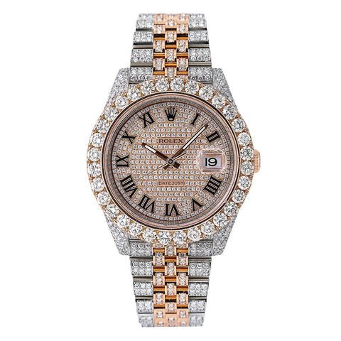 Rolex DateJust II 126331 41MM Diamond Pave Set - Superior Stirling