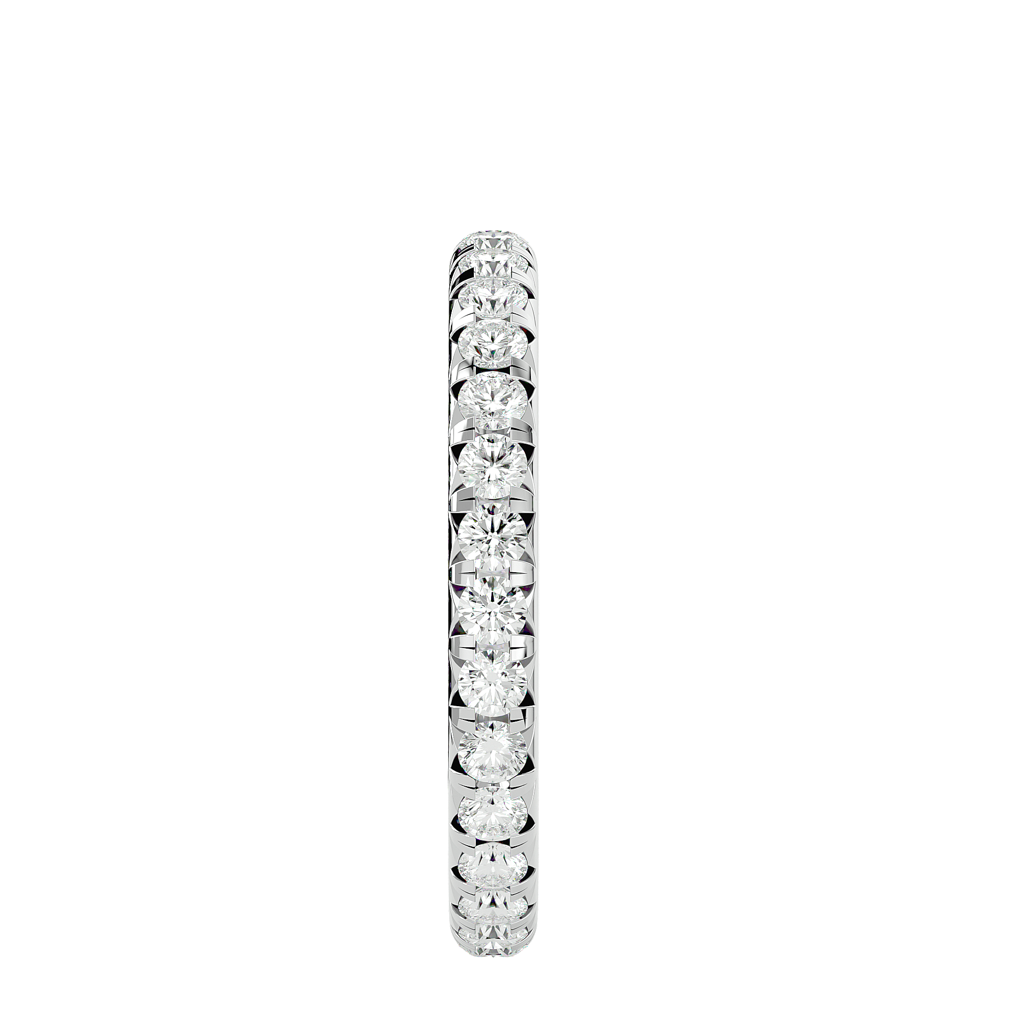 Trecate - Diamond Eternity Ring - White Gold - Superior Stirling