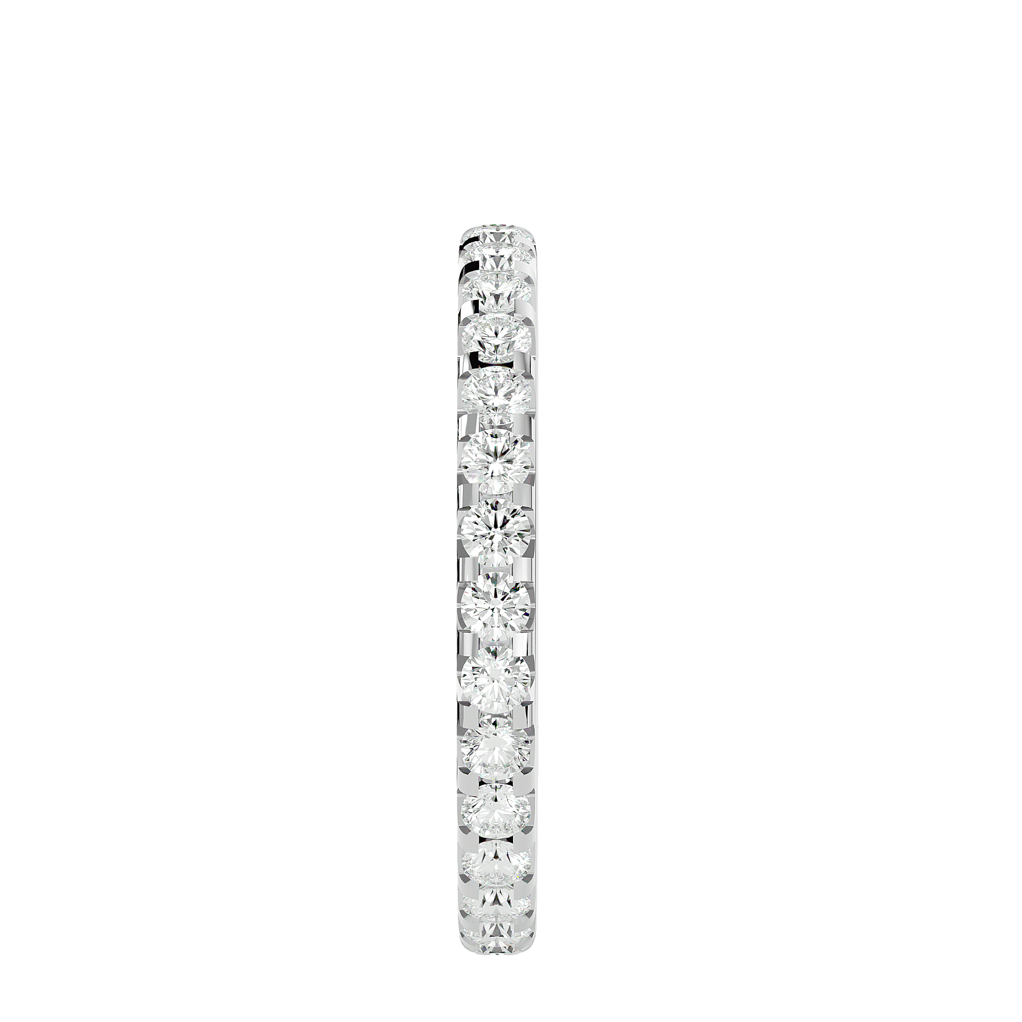 Tresen - Diamond Eternity Ring - White Gold - Superior Stirling